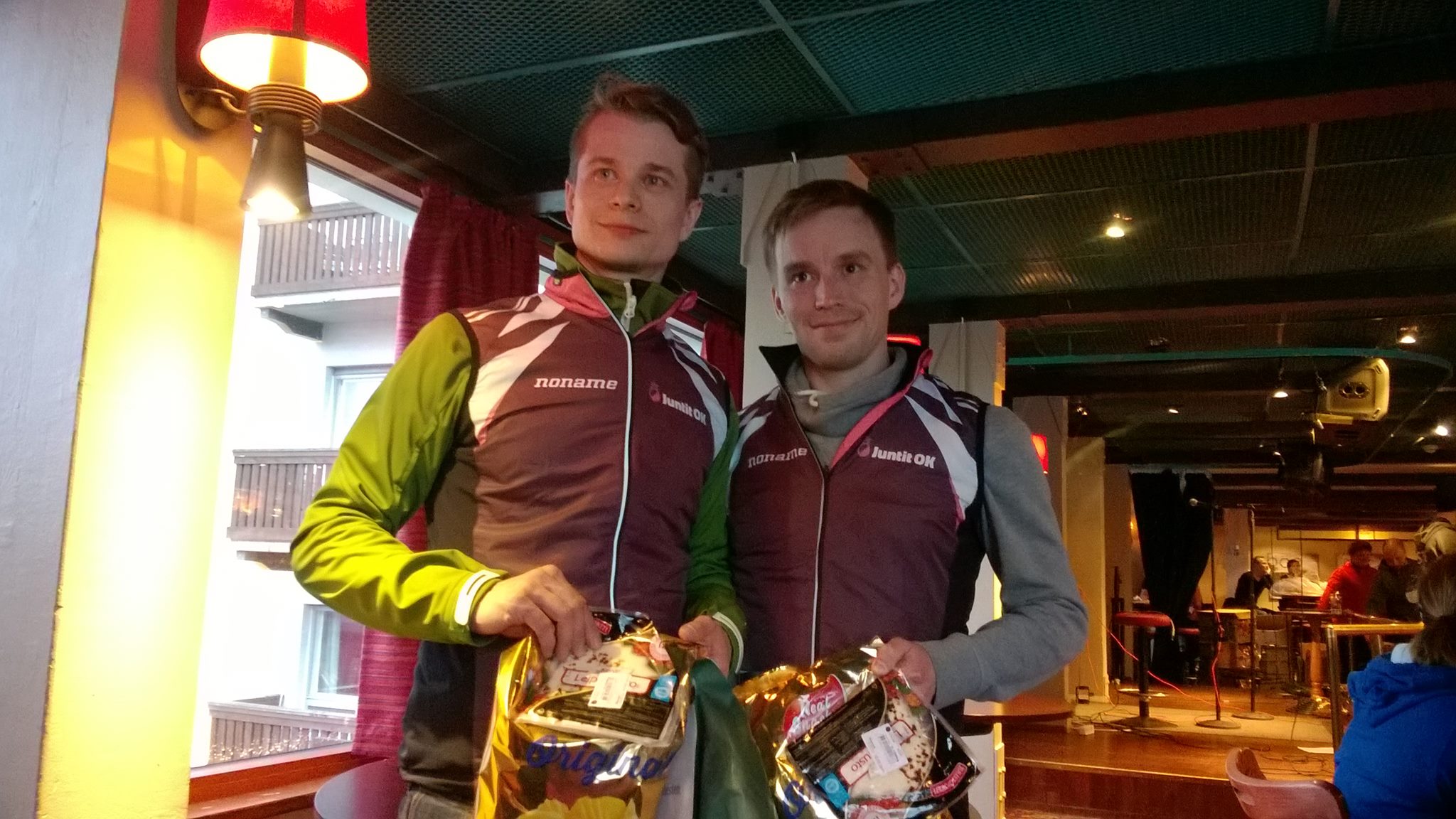 Yllättäen podiumille