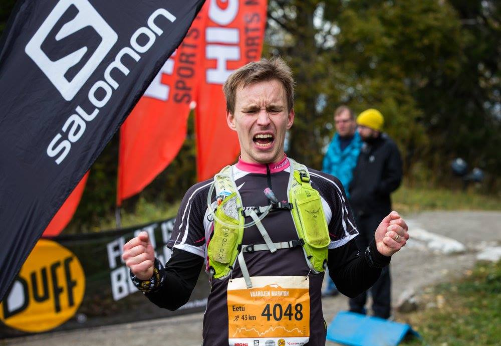 Vaarojen Maratonin maalissa (kuva: Vaarojen Maraton / Aapo Laiho)