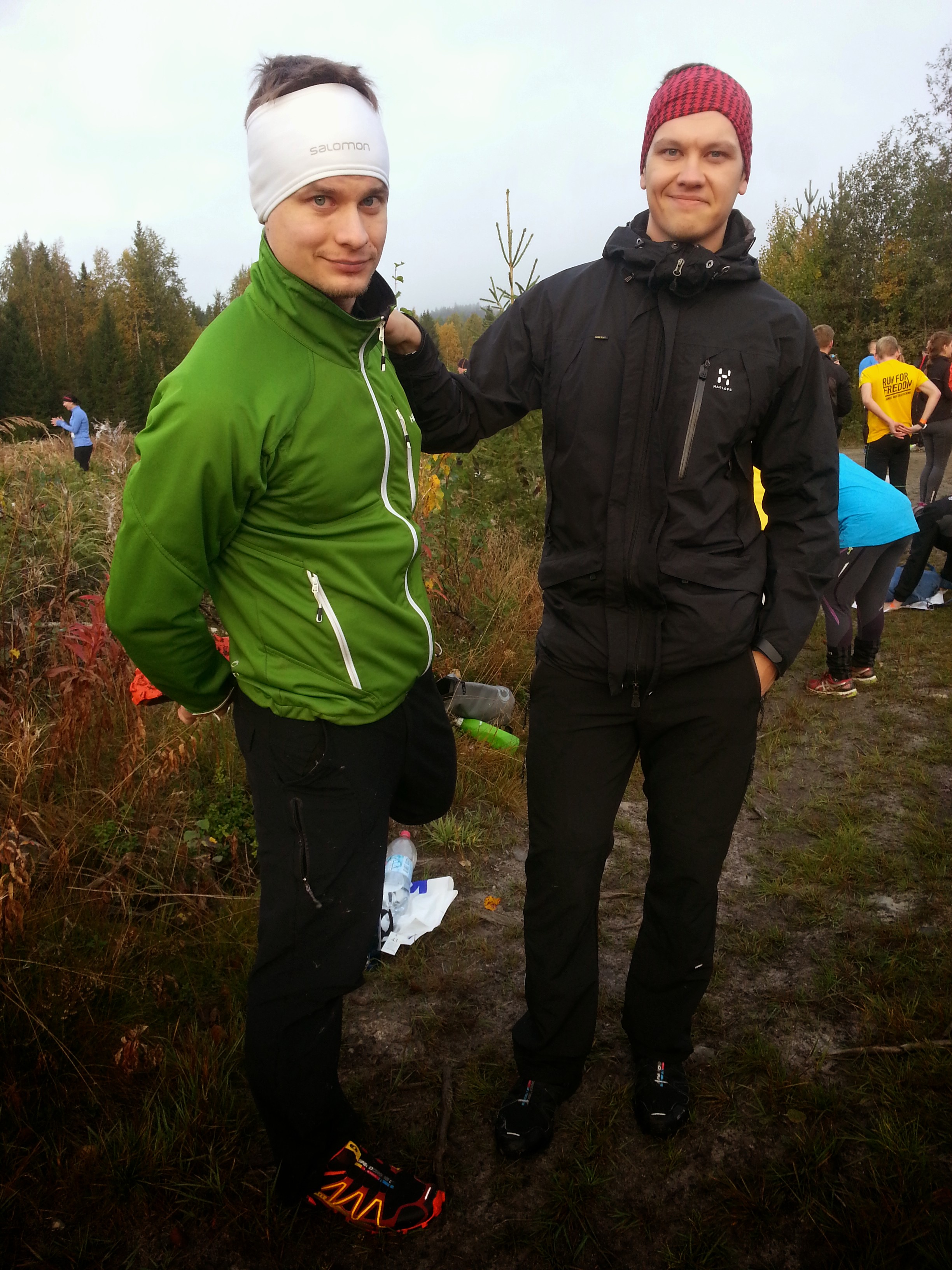 Jussi ja Timppa valmistautuvat lähtöön