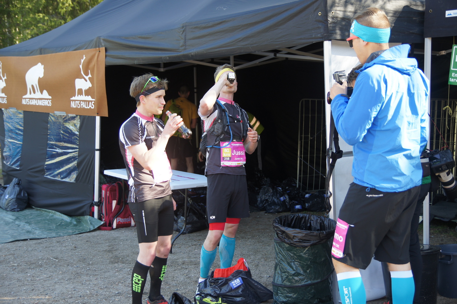 Energiaa koneeseen ja Timppa dokumentoi