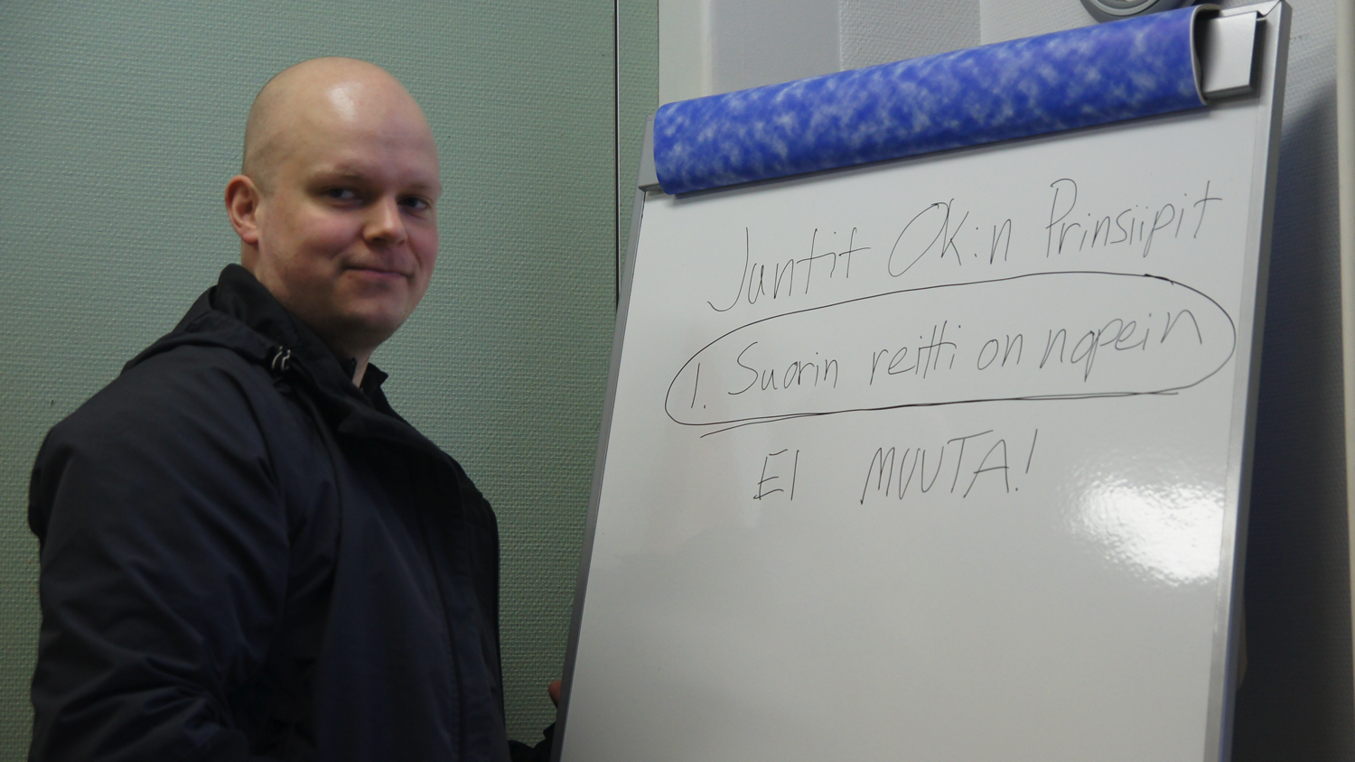 Don Tipi latasi reittisuunnittelun prinsiipit taululle