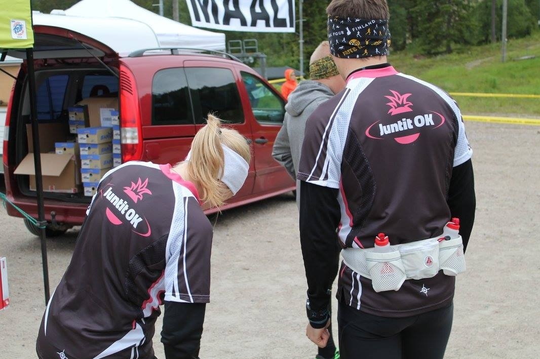 Juntit OK vahvasti edustettuna. (Kuva: Salla Trail Marathon)