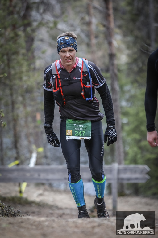 NUTS Karhunkierros 80k 2017, Timpan kilpailukertomus