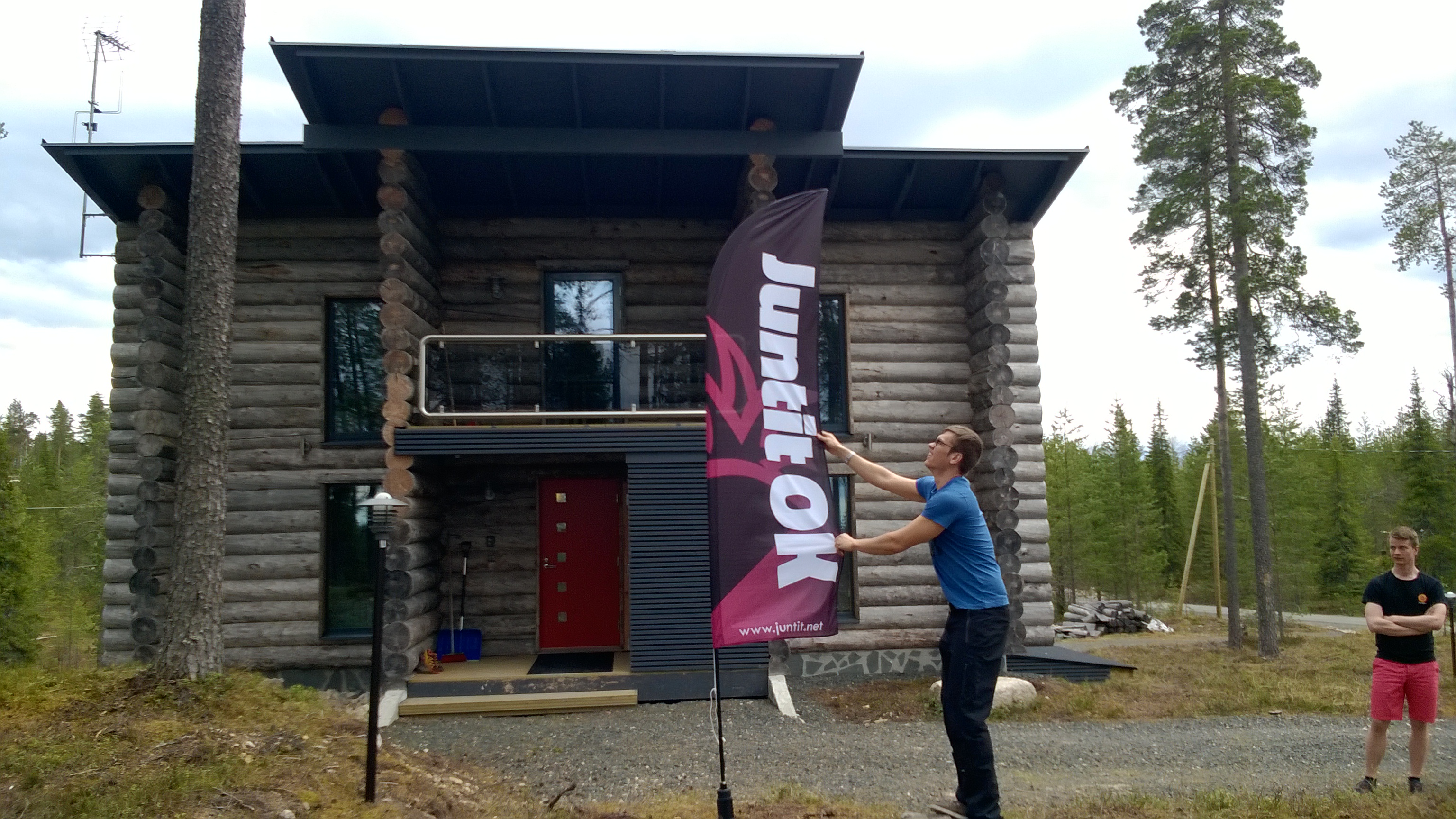 Juntit ovat asettuneet taloksi